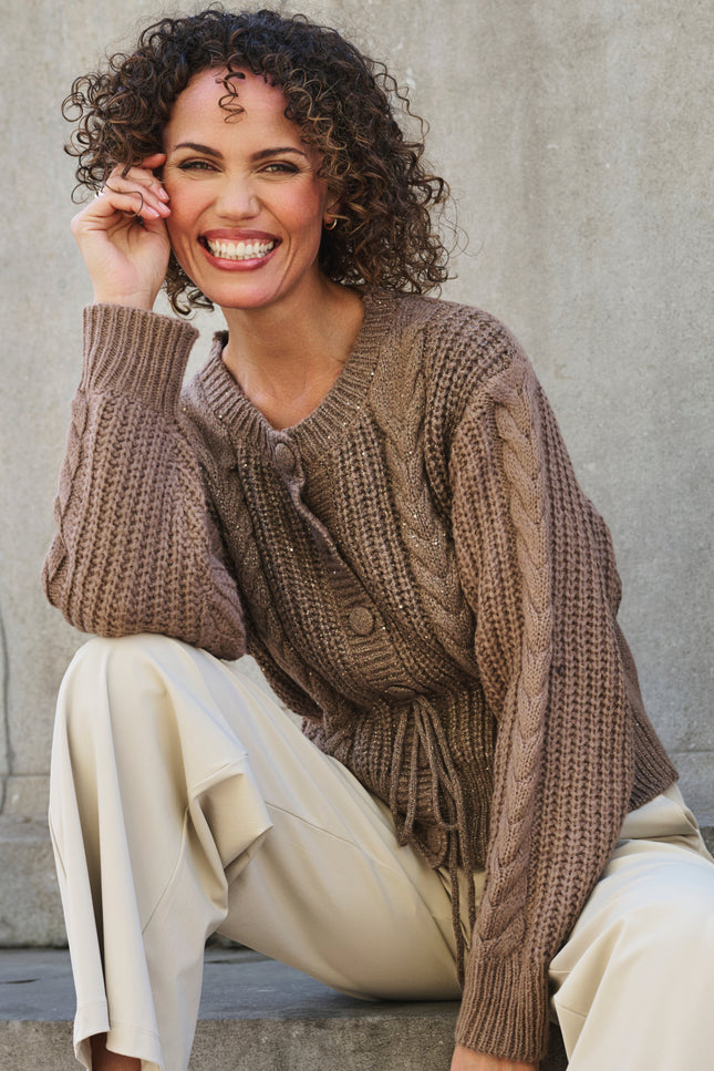 Vest Marloes Mocha 254