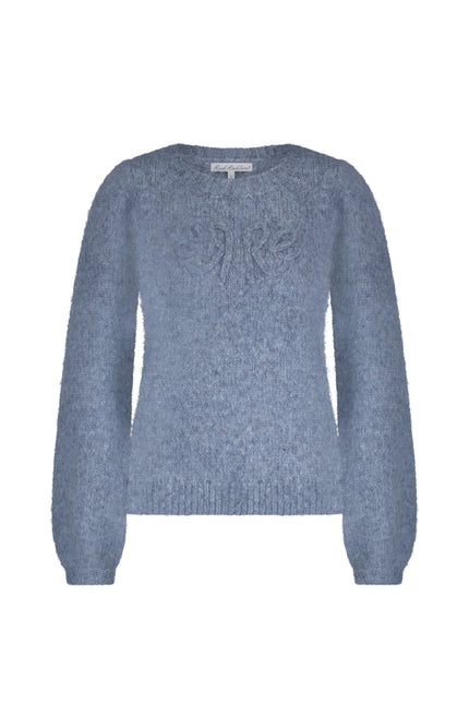 Sweater Logo Mid Blue SRB4615