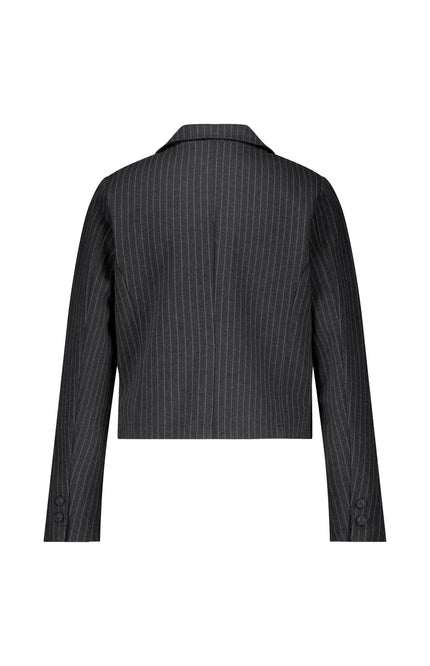 Blazer Punta Pinstripe Grey Melange SRB4623