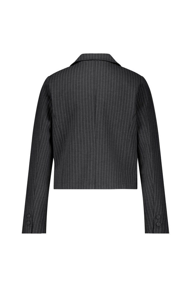 Blazer Punta Pinstripe Grey Melange SRB4623