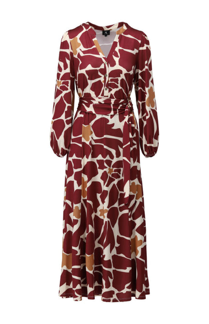 Jurk Maxi Met Design B302-P046