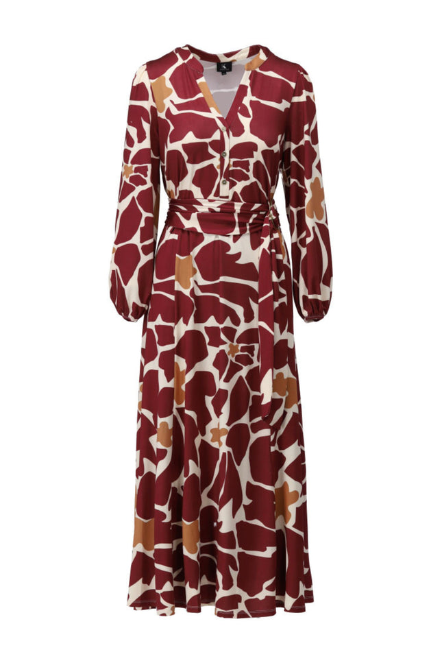 Jurk Maxi Met Design B302-P046