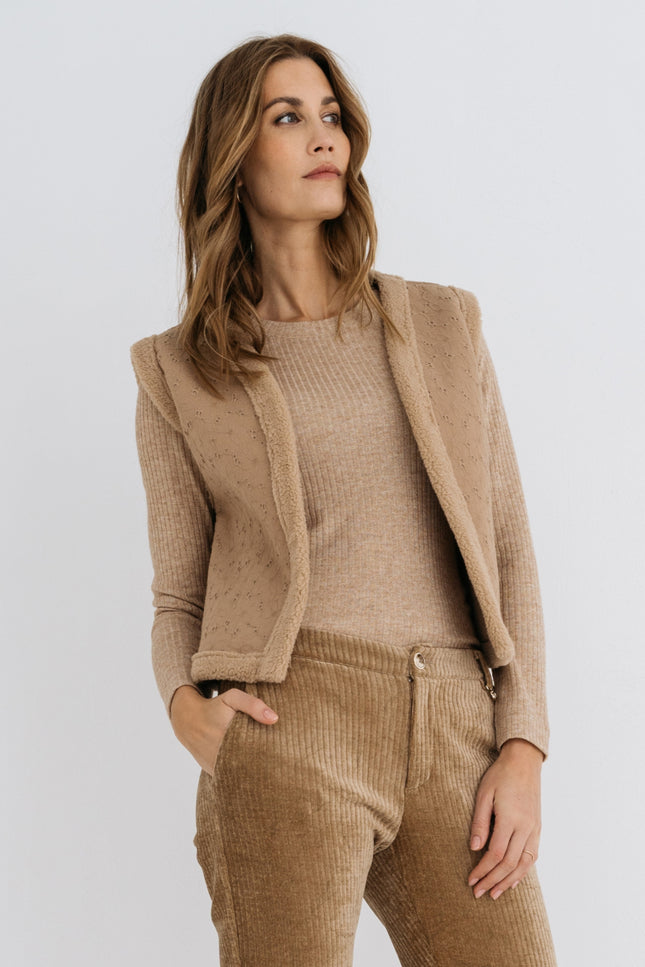 Gilet Paul Dark Sand