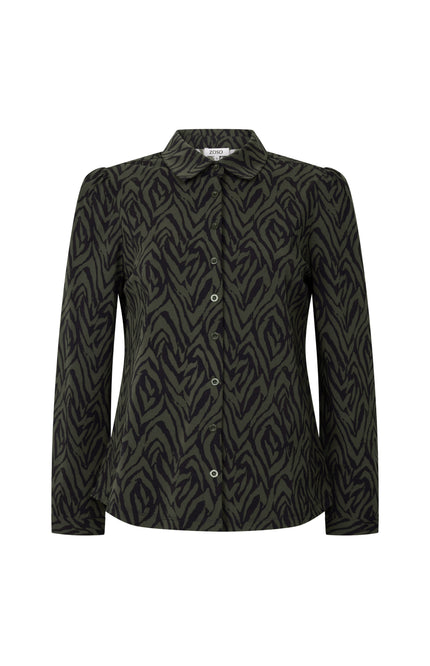 Travel Blouse Jasmine Army Navy 254