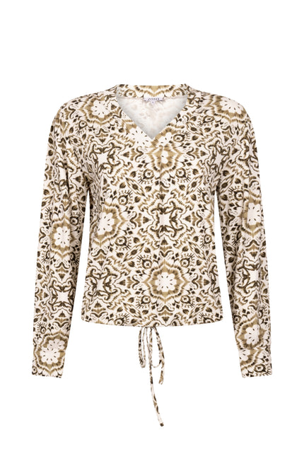 Blouse Tessa Offwhite Army 254