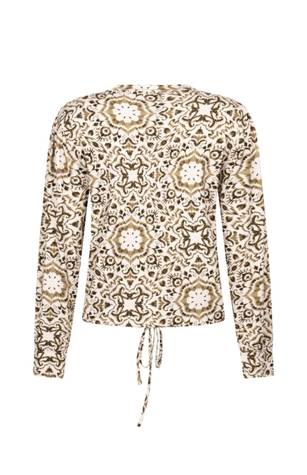 Blouse Tessa Offwhite Army 254