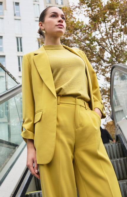 Blazer Turn Up City Golden Olive F25.10501