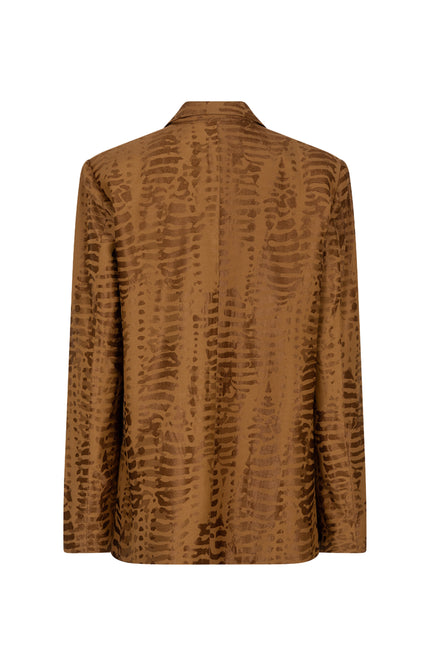 Blazer Animal Jacquard Olive F25.04505