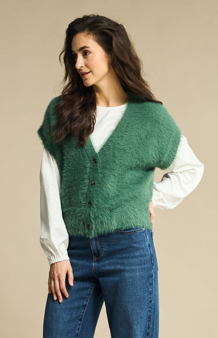 Vest Fuzzy Pine SRB4672