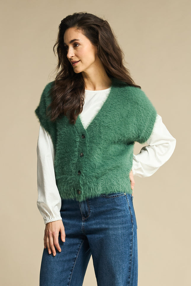 Vest Fuzzy Pine SRB4672
