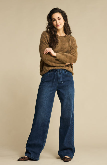 Broek Colette Denim Sparkle Dark Blue SRB4598 L32