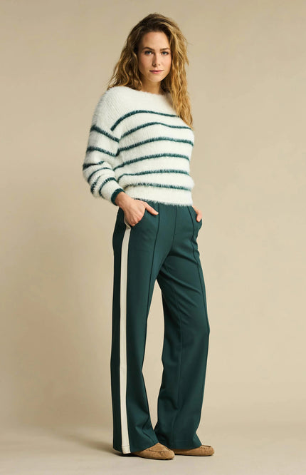 Broek Colette Punta Sidepatch Pine SRB4649 L32