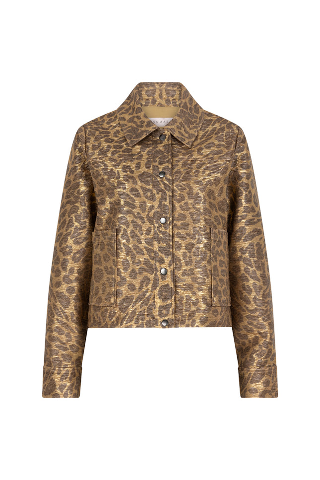 Jacket Leopard Golden Olive F25.19513