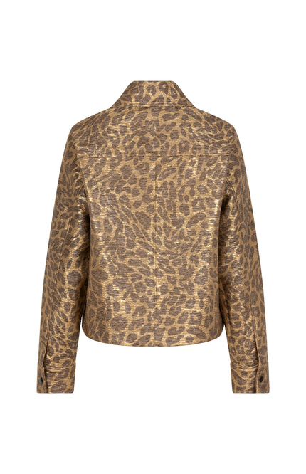 Jacket Leopard Golden Olive F25.19513