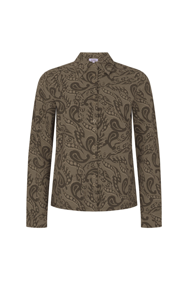 Travel Blouse Vicky Army 254