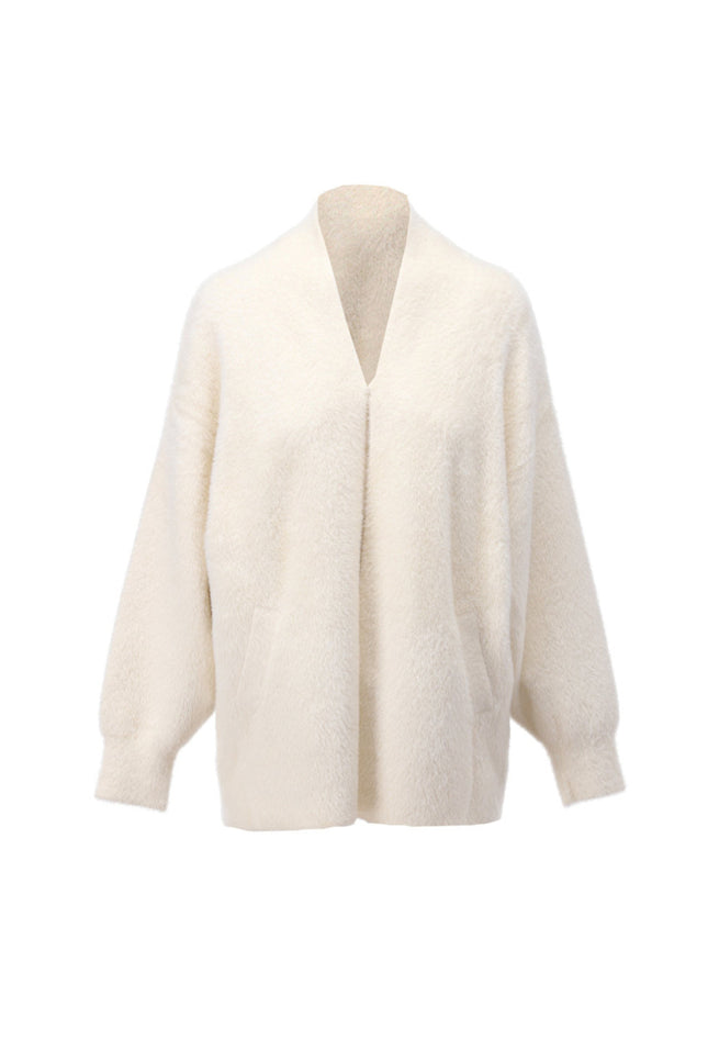 Vest Met Wijde Mouwen Ecru B821