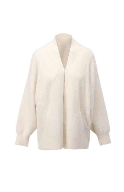 Vest Met Wijde Mouwen Ecru B821