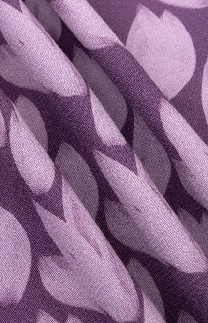 Blouse Ellie Purple Flower