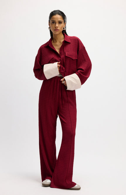 Refined Department Broek Mara Bordeaux R2509158745 Stretchshop.nl