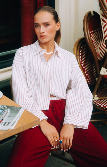 Refined Department Blouse Sadie Stripe R2509940770 Stretchshop.nl