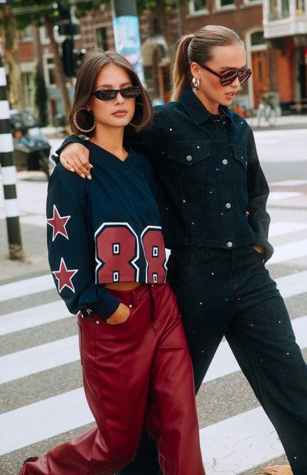 Top Ulla Navy R2509810759