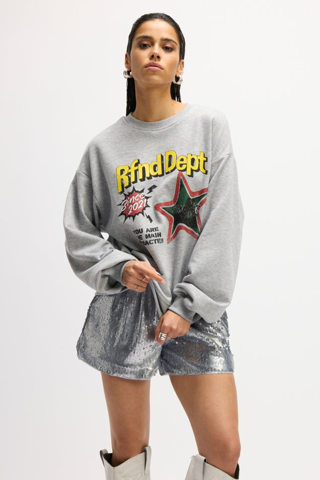 Sweater Jayne Grey Melange R2509823780