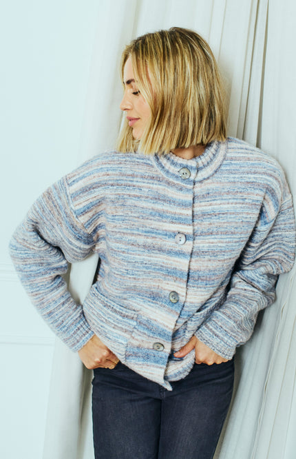 Vest Fqgrsclas Star Offwhite Baby Blue 205841