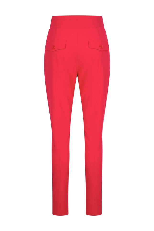 Mi Piace Travel Broek Red 202016 Stretchshop.nl