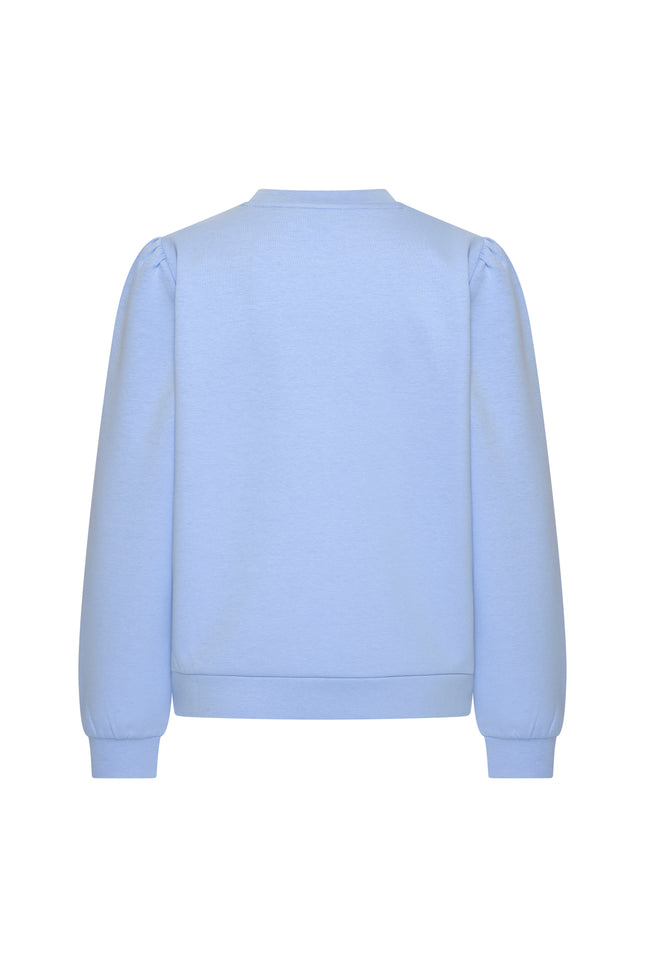 Mi Piace Top Sweat Lavender Blue 2020020 Stretchshop.nl
