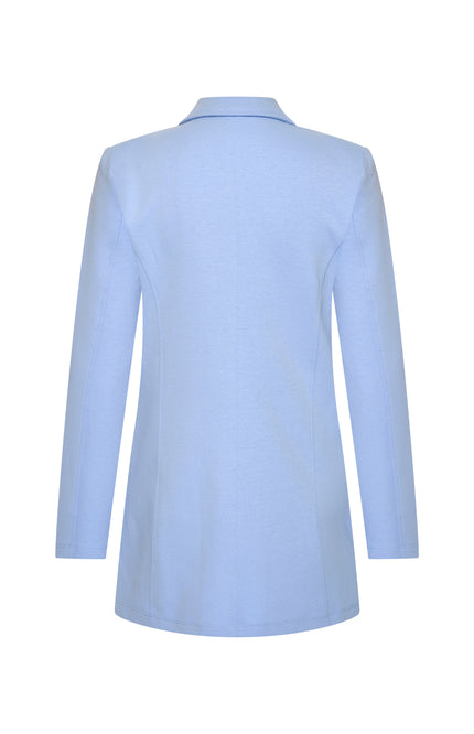 Mi Piace Blazer Sweat Lavender Blue 2020021 Stretchshop.nl