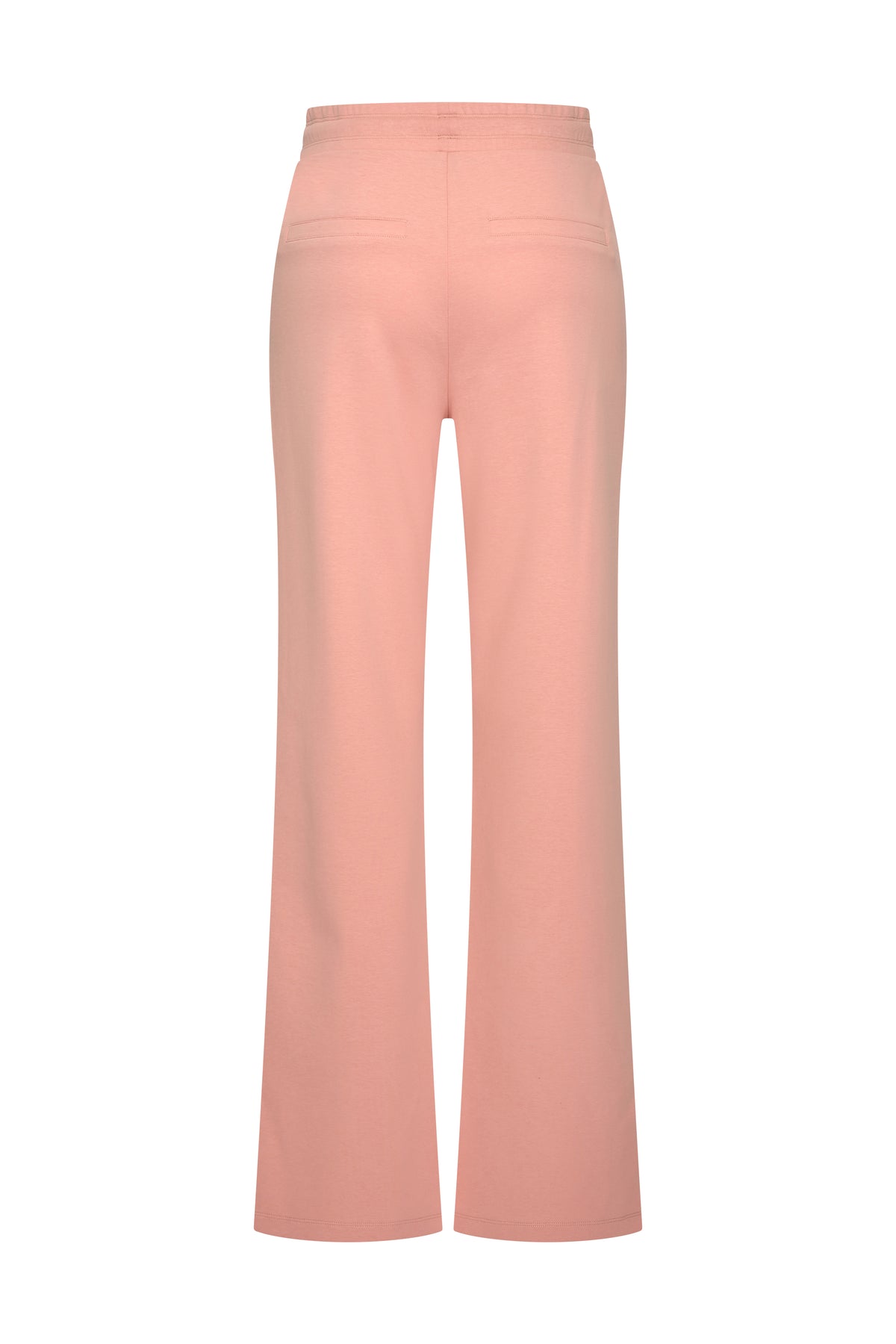 Zachte roze sweatbroek van Mi Piace met een comfortabele pasvorm en elastische tailleband, geschikt voor casual draagstijl.