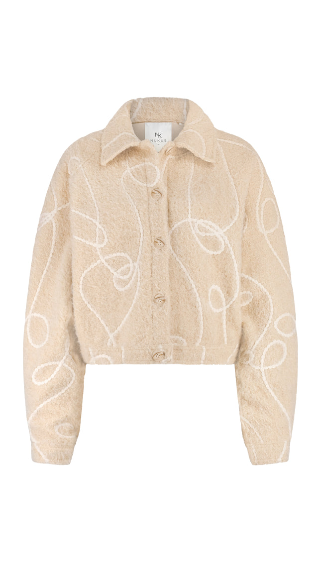 Nukus Jacket Milou Sand NKF13017 Stretchshop.nl