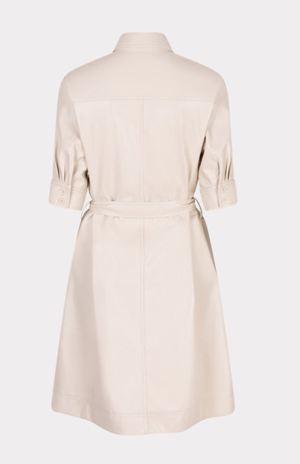 Jurk Super Soft Vegan Leather Light Sand F25.11508