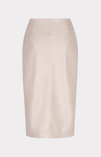 Rok Front Split Super Soft Vegan Light Sand F25.11509