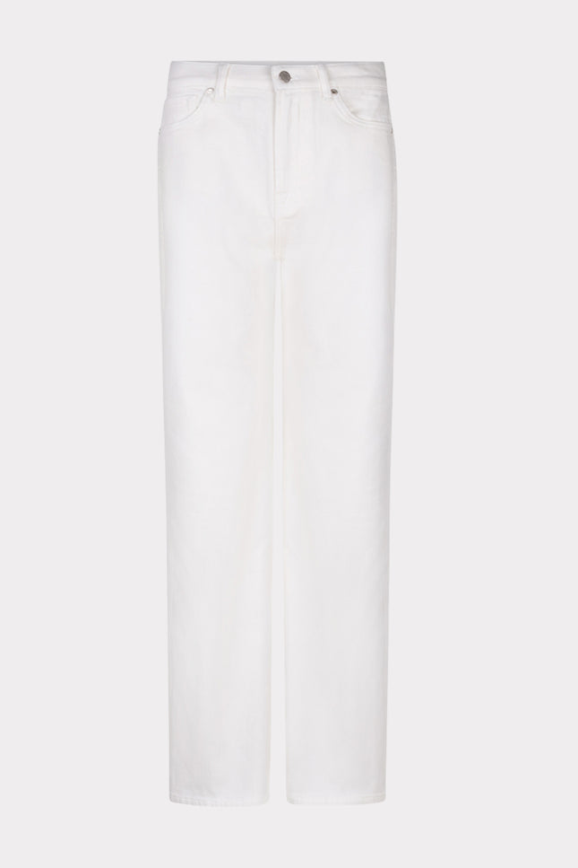 Broek Wide Leg Five Pockets Offwhite F25.12510