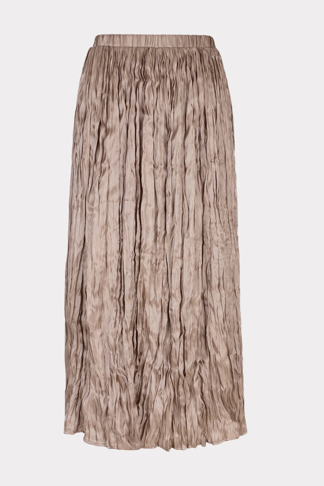 Rok Plisse Changeant Taupe F25.28500