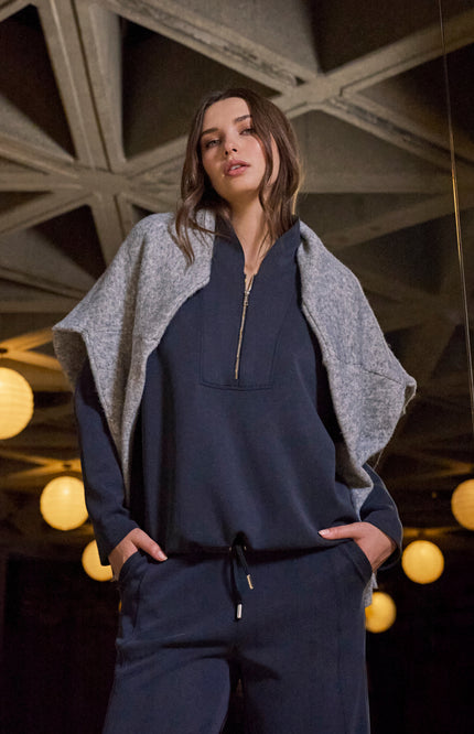 Trui Dounia Night Grey