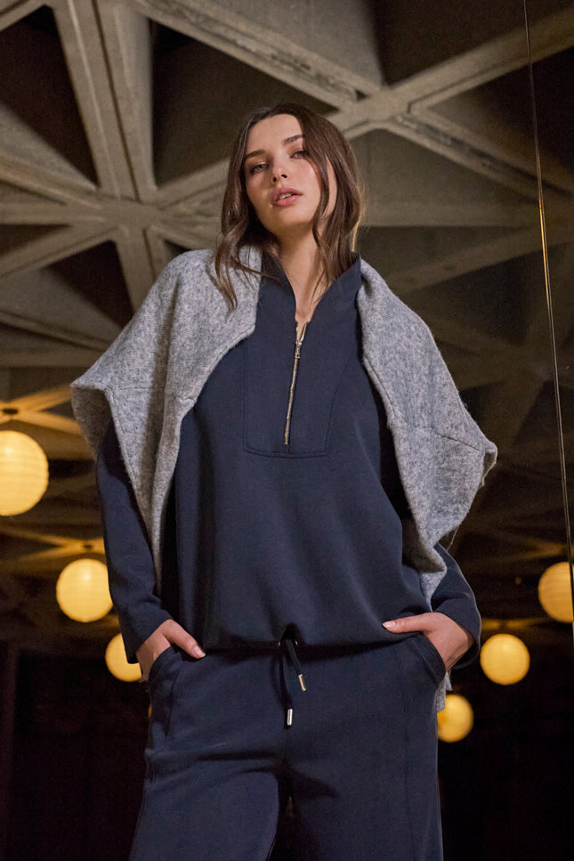 Trui Dounia Night Grey