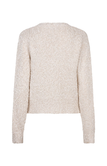 Vest Fancy Button Offwhite F25.02538