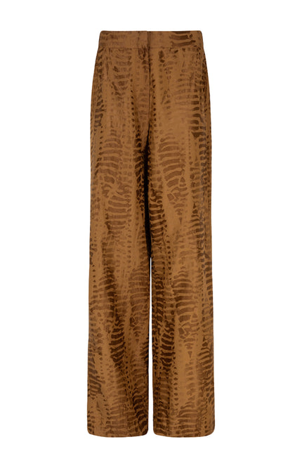 Broek Animal Jacquard Olive F25.04506