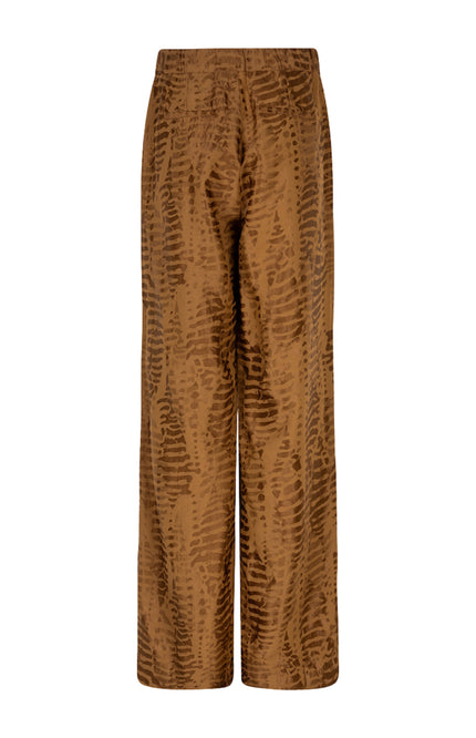 Broek Animal Jacquard Olive F25.04506