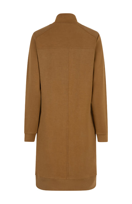 Jurk Zipper Modal Olive F25.05500