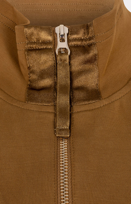 Jurk Zipper Modal Olive F25.05500