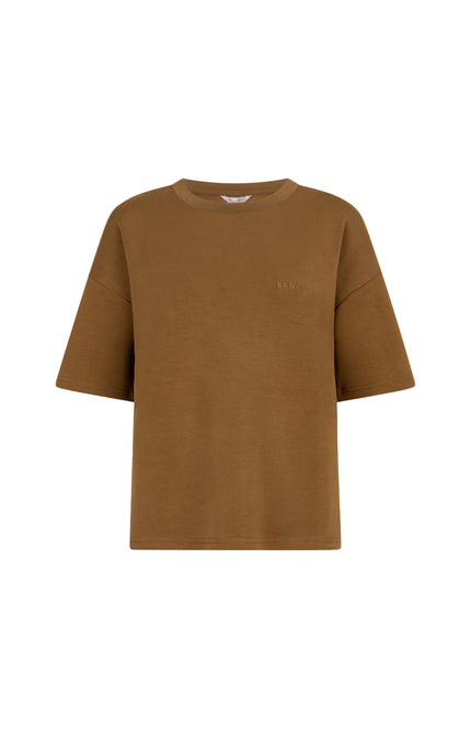 T-shirt Oversized Modal Olive F25.05505
