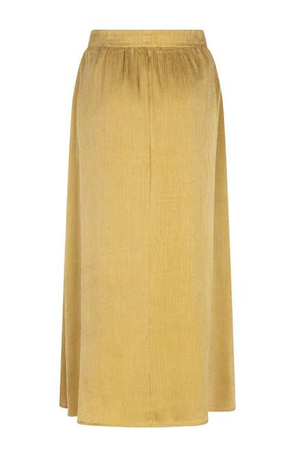 Rok Long Crinkle Cupro Golden Olive F25.05518