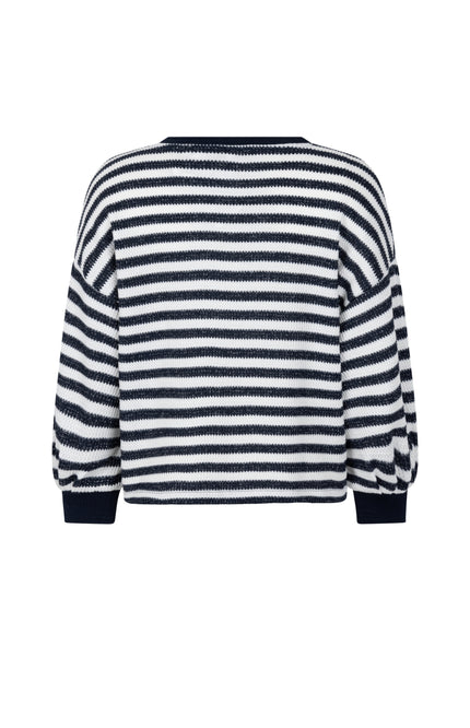 Zoso Sweater Nadine Kit Night Blue 261 Stretchshop.nl