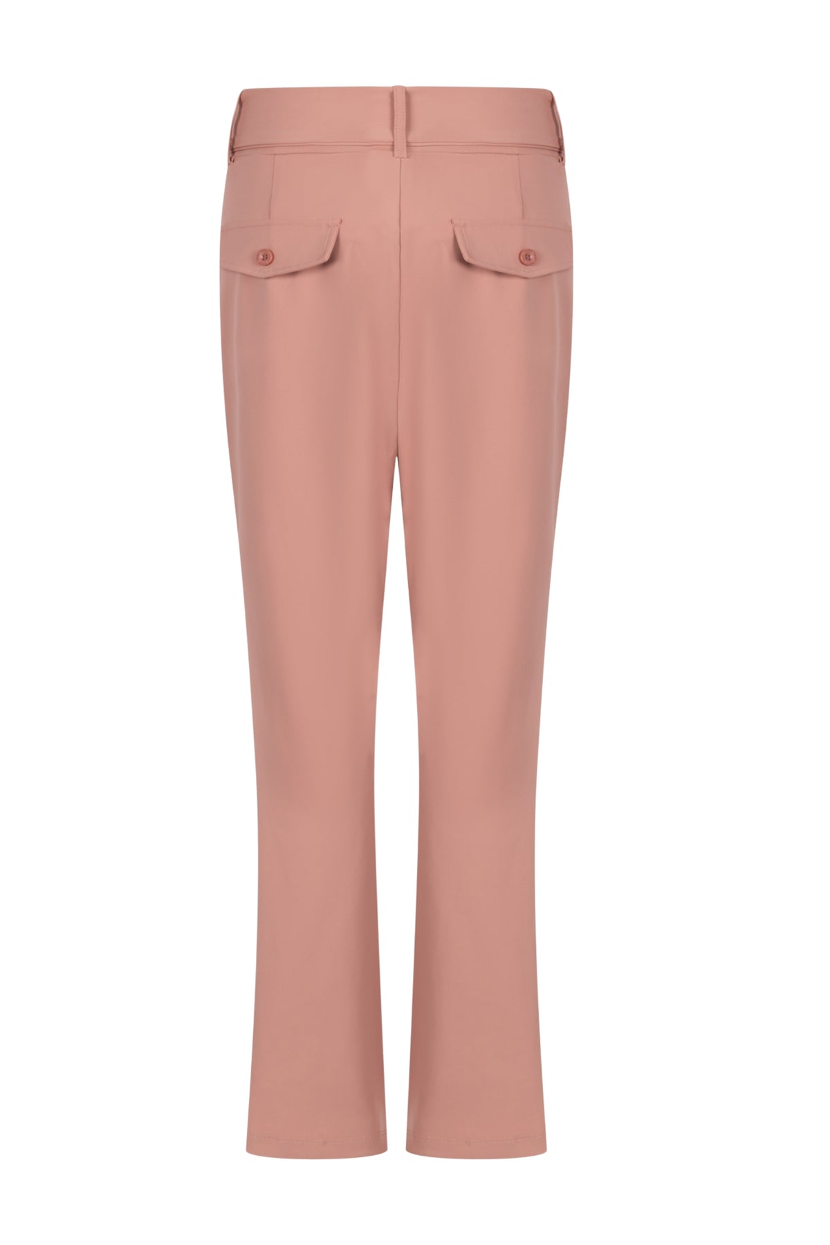 Zoso Travel Broek Belle Desert Rose 261, comfortabele dames broek met elastische taille en losse pasvorm, modieus en praktisch
