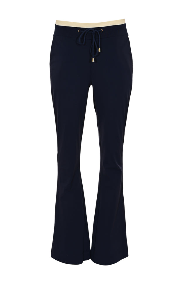 Maicazz Travel Broek Maro Cord Navy Stretchshop.nl