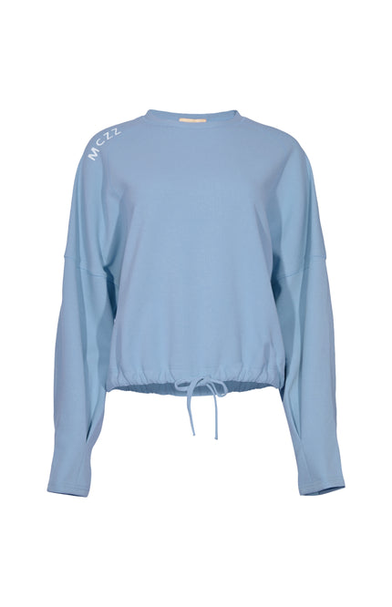 Maicazz Sweater Selma Light Blue Stretchshop.nl
