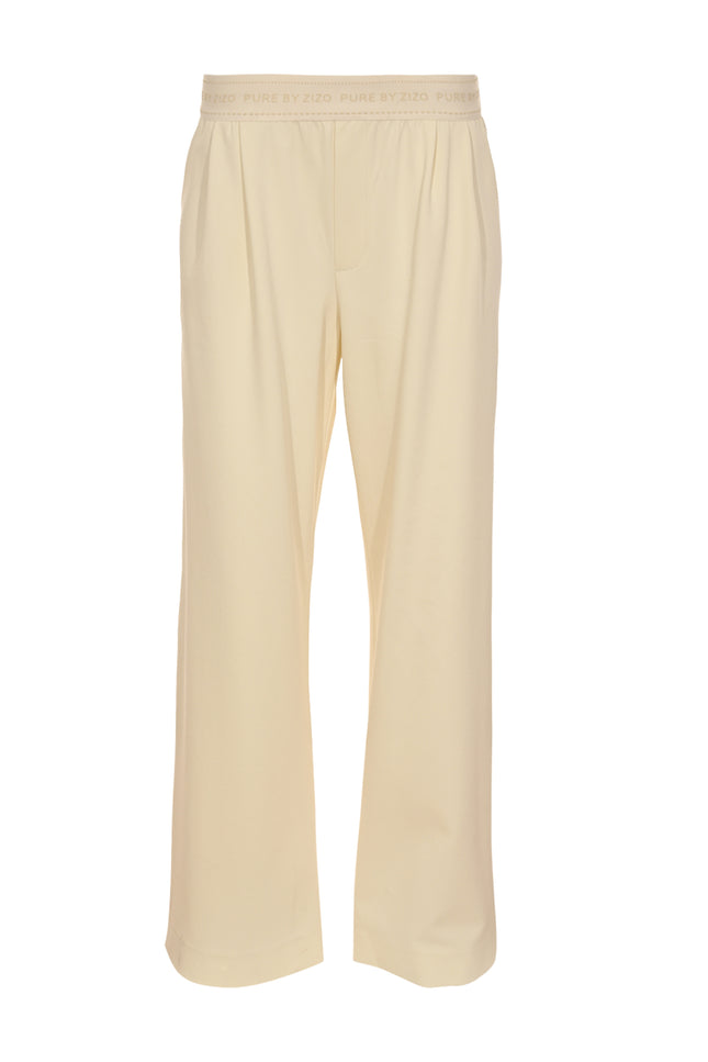 Zizo Broek Savelly Offwhite Light Sand Stretchshop.nl